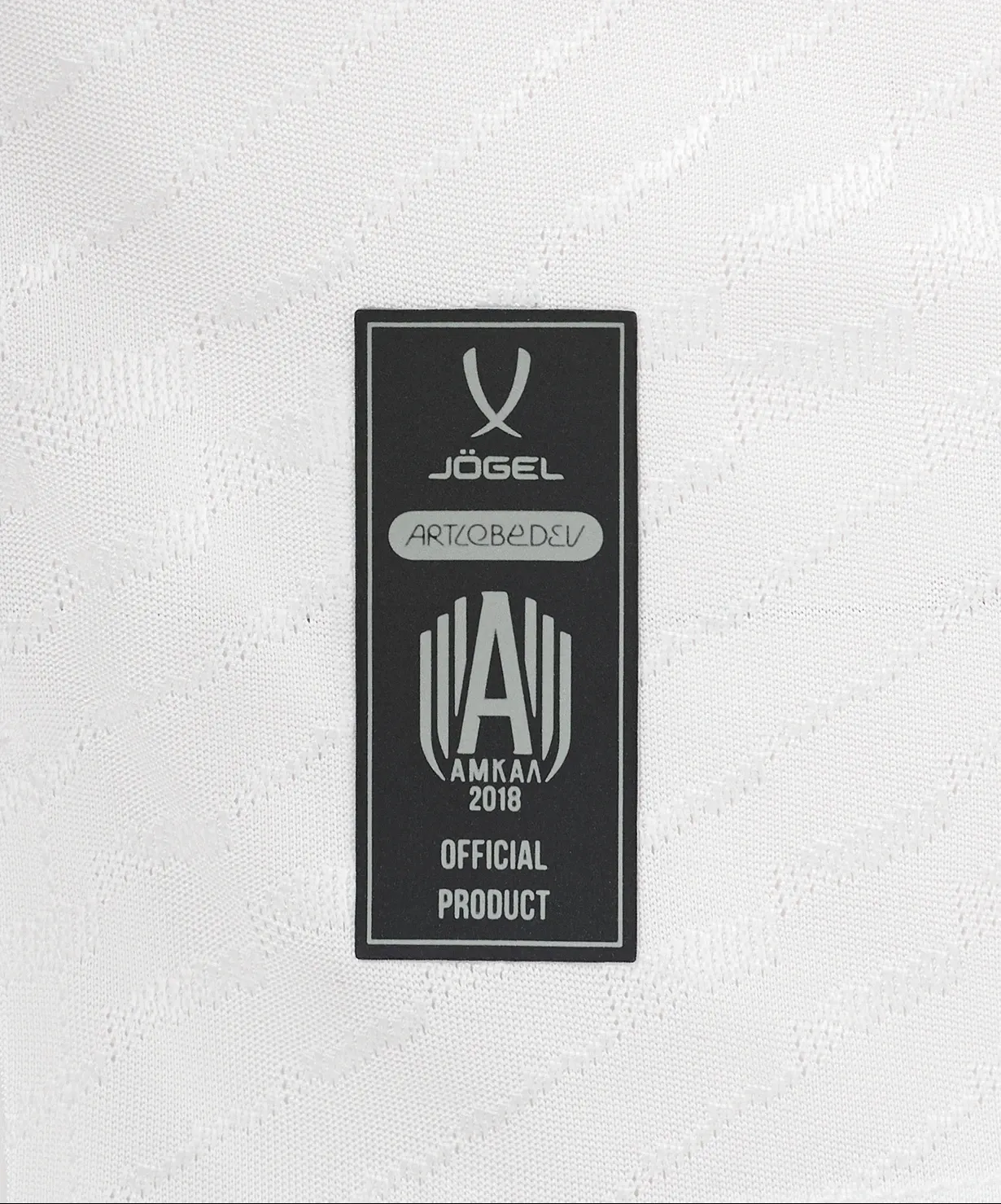 Футболка игровая футбольная Jogel Amkal PerFormDRY Jersey (L, белый/бирюзовый) — фото 6
