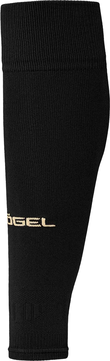 Гетры футбольные Jogel Akron Footless Socks (р.35-38, черный)
