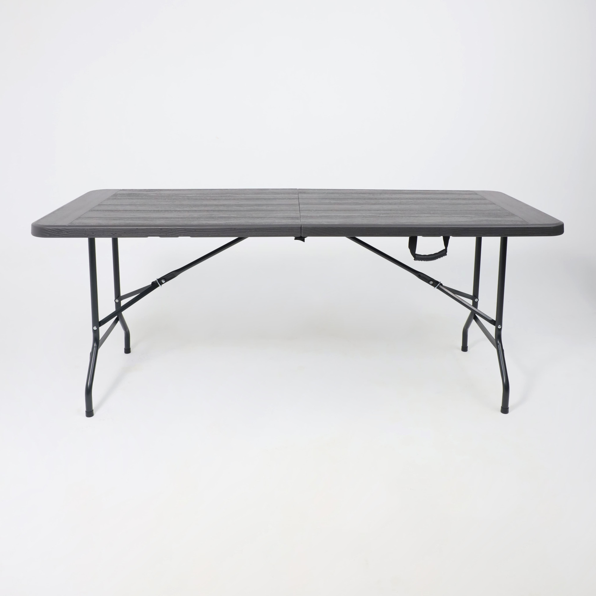 Стол складной AksHome Table AKS тип 5 152х70х74 (темно-серый) — фото 2