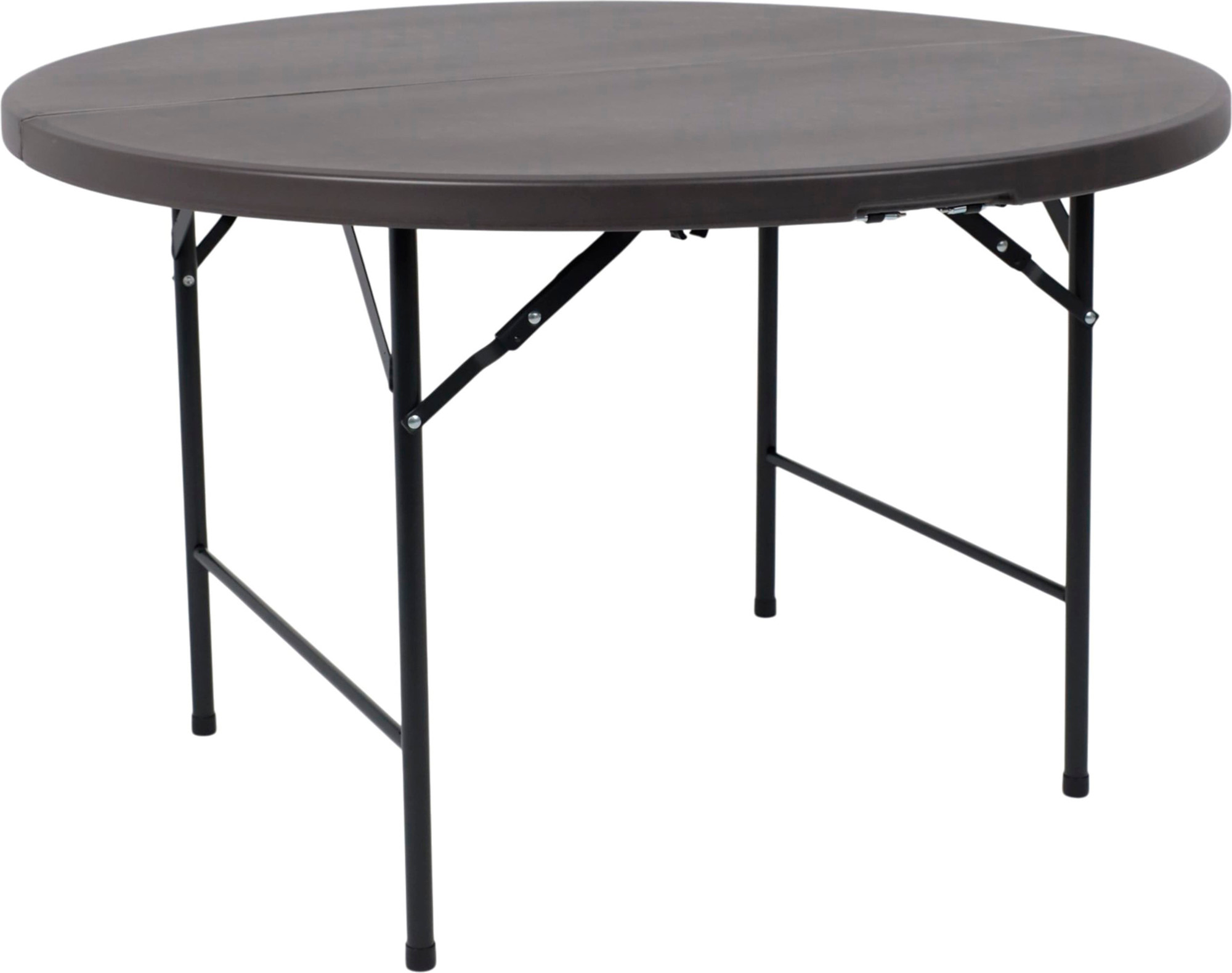 Стол складной AksHome Table AKS тип 9 D122х74 (темно-серый)