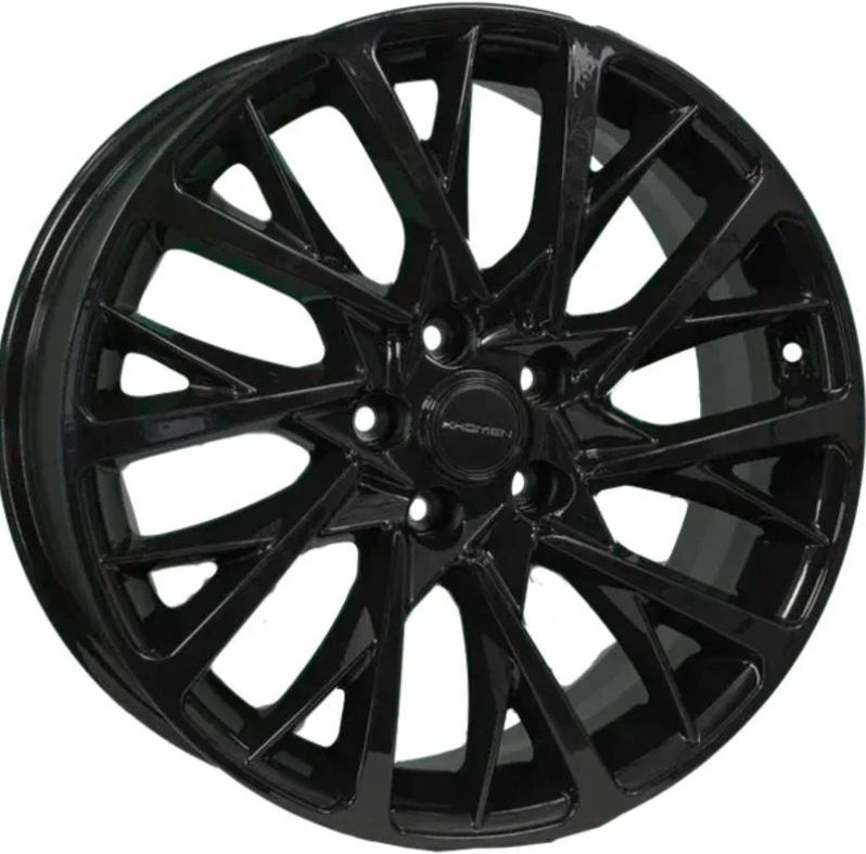 Литой диск Khomen KHW1804 JAC/Москвич 3 18x7.5" 5x108мм DIA 54.1мм ET 40мм (Black)