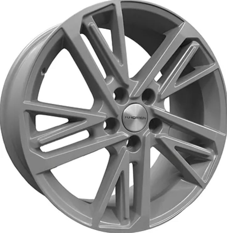 Литой диск Khomen KHW1815 Passat 18x8" 5x112мм DIA 57.1мм ET 48мм (F-Silver)