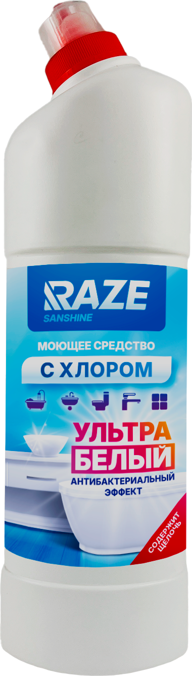 Универсальное чистящее средство Raze Sanshine с антибактериальным эффектом (1л)