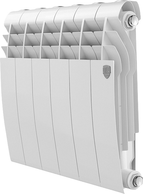 Радиатор биметаллический Royal Thermo Biliner 350 Белый (6 секций)