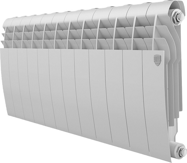 Радиатор биметаллический Royal Thermo Biliner 350 Белый (12 секций)
