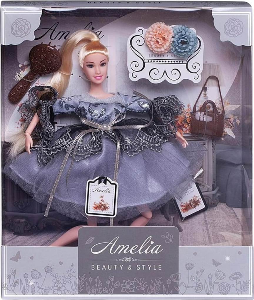 Кукла с аксессуарами Наша игрушка Роскошь серебра PT-01627