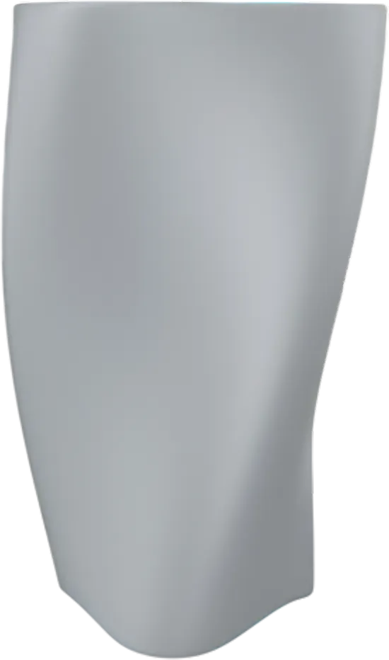 Вазон БЕРКАНО Twist 90 DB / 220_002_21 (Concrete Gray)