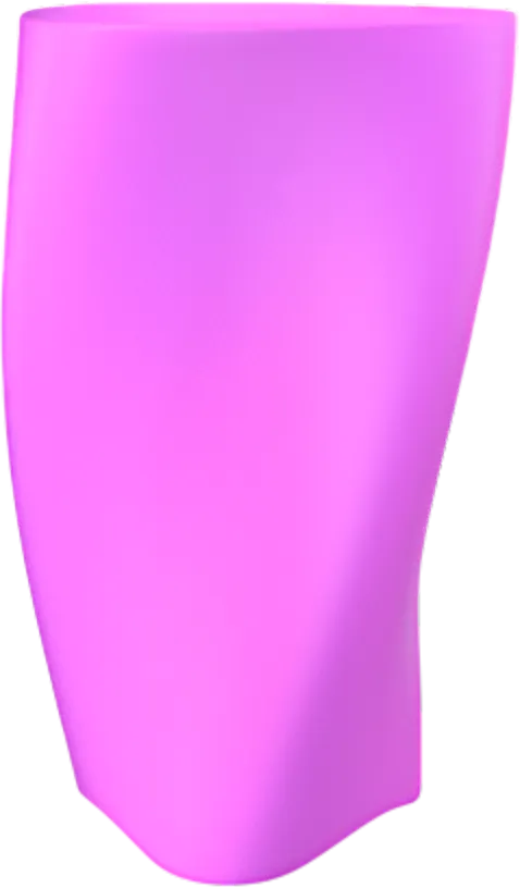 Вазон БЕРКАНО Twist 90 DB / 220_002_15 (Royal Purple)