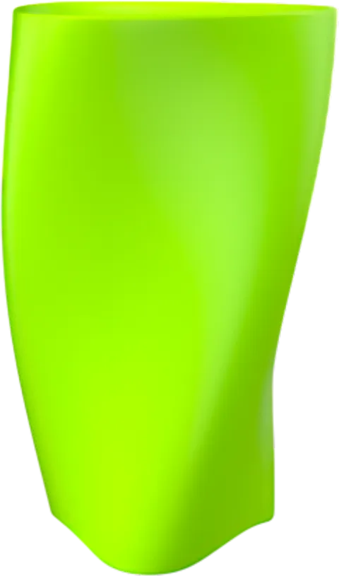 Вазон БЕРКАНО Twist 90 DB / 220_002_16 (Spring Green)