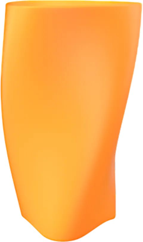 Вазон БЕРКАНО Twist 90 DB / 220_002_18 (Orange)