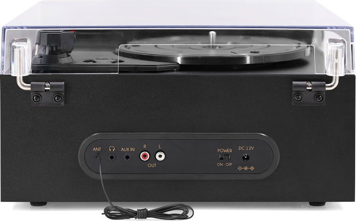 Проигрыватель виниловых пластинок Ritmix LP-400B (черный) — фото 5