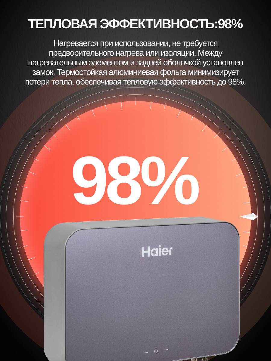 Проточный водонагреватель Haier SMART-EI6 / GA0T6RE07 — фото 5