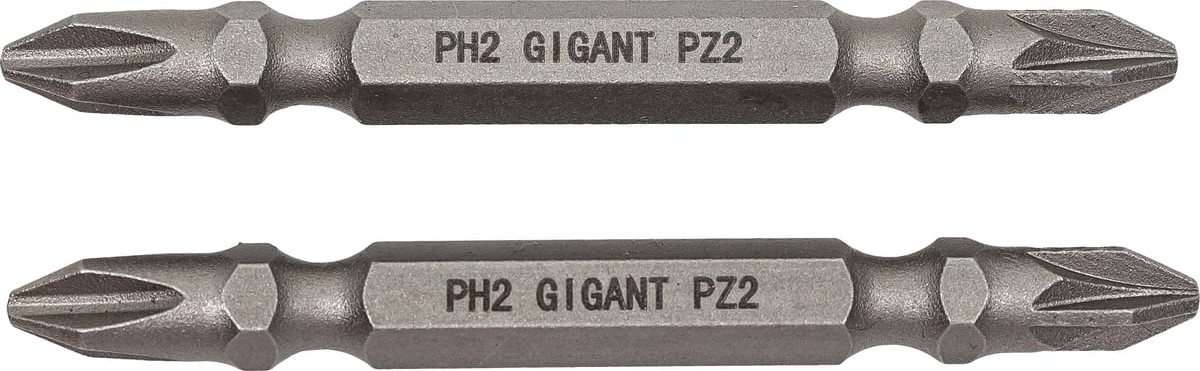 Набор бит Gigant GBS 2C65A (2шт) — фото 4