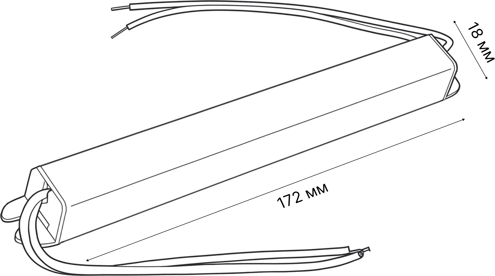 Блок питания для светильника Uniel UET-VAT-024A20 12V IP20 / UL-00004843 — фото 4