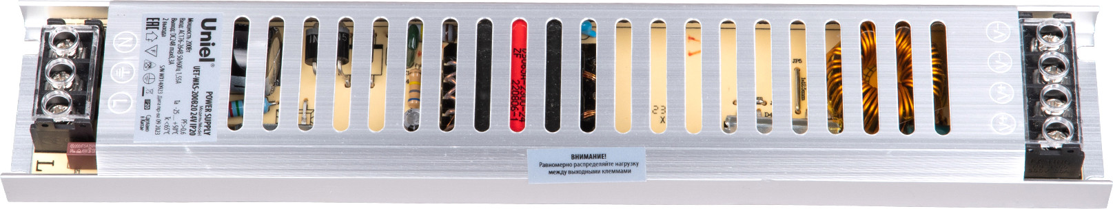 Блок питания для светильника Uniel UET-WAS-200B20 24V IP20 / UL-00010263