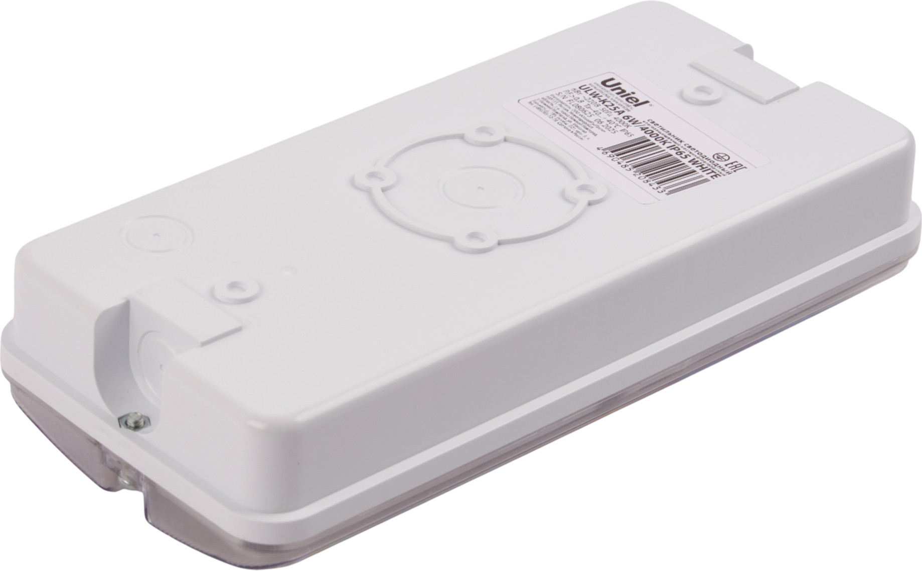 Светильник ЖКХ Uniel ULW-K25A 6W/4000K IP65 / UL-00013350 — фото 3