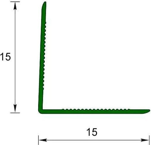 Уголок отделочный Ideal Деконика 15х15 (2.7м, клен патина) — фото 3