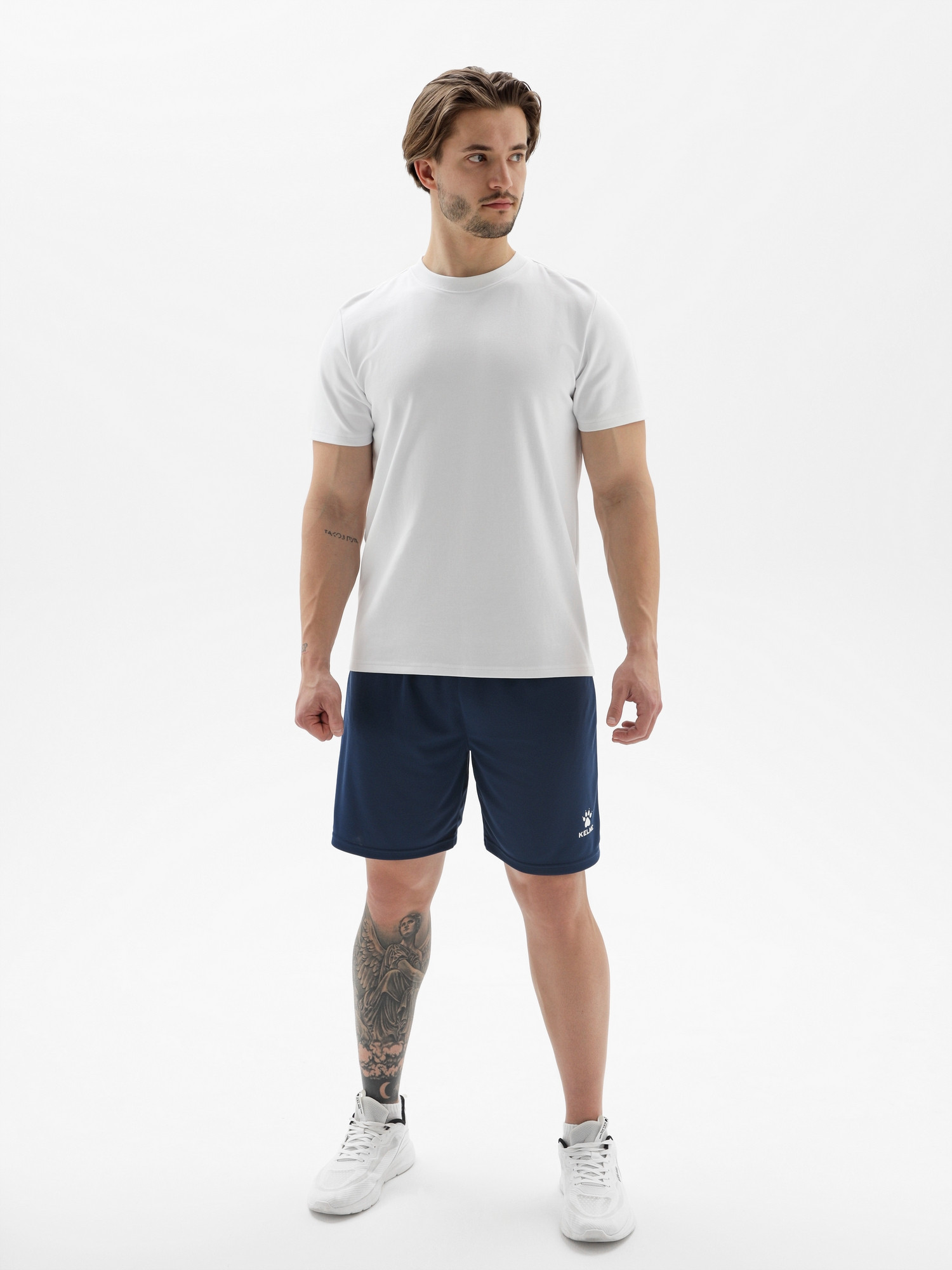 Шорты футбольные Kelme Football Shorts / 7351ZB1255-416 (XS, темно-синий) — фото 4