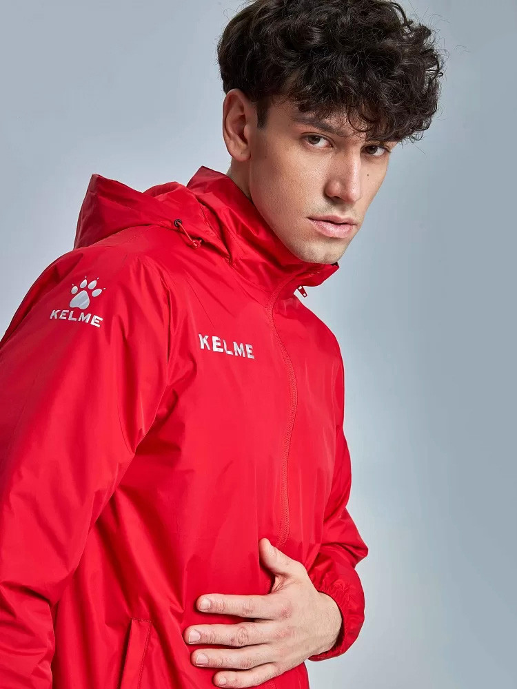 Ветровка Kelme Raincoat / 3801241-600 (4XL, красный) — фото 4