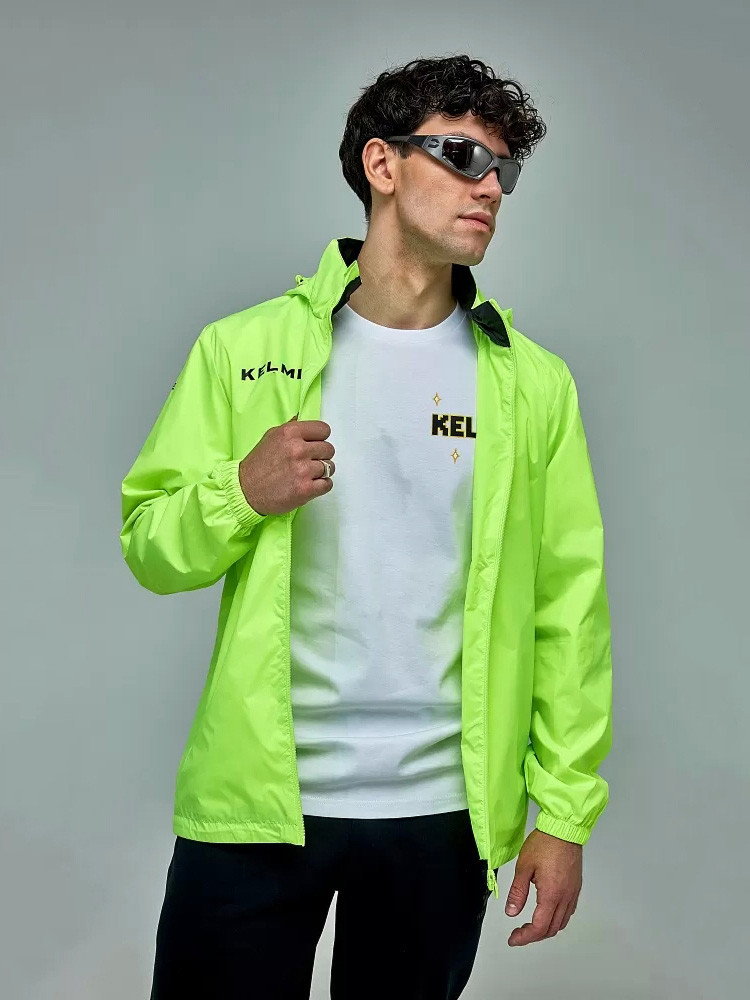 Ветровка Kelme Raincoat / 3801241-904 (6XL, салатовый/зеленый) — фото 2