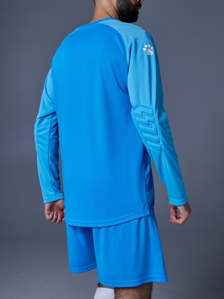 Футбольная форма Kelme Long Sleeve Goalkeeper Suit / 7361ZB1256-404 (L, голубой) — фото 3