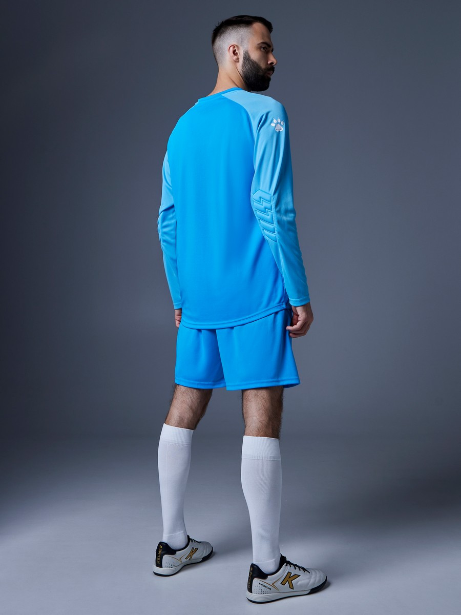 Футбольная форма Kelme Long Sleeve Goalkeeper Suit / 7361ZB1256-404 (L, голубой) — фото 2