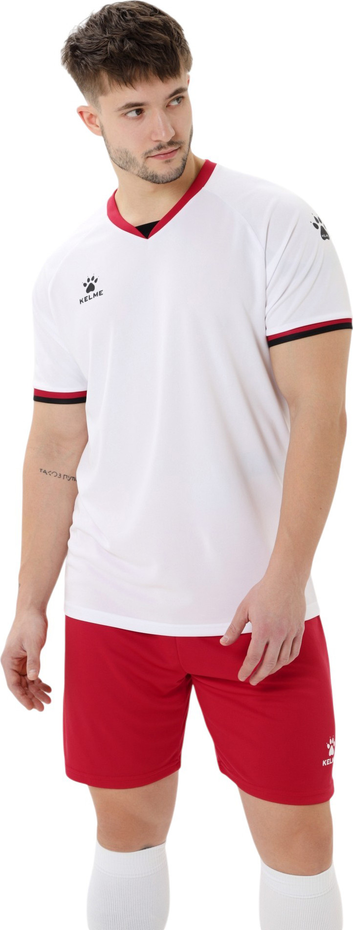 Футбольная форма Kelme Football Uniform Set / 8551ZB11084-100 (M, белый)