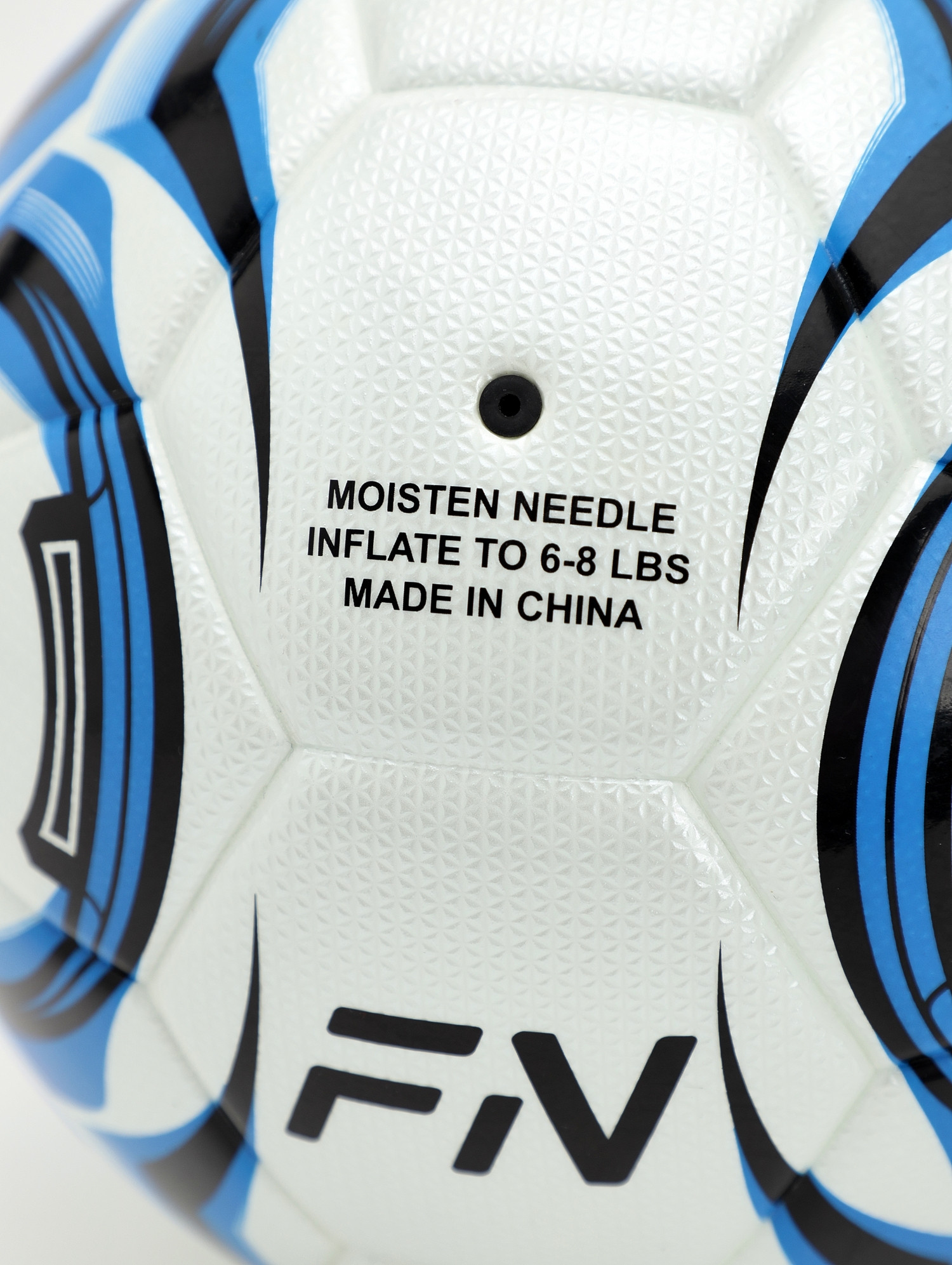 Футбольный мяч FN Soccer Ball / FN6021008-104 (р.5, белый/голубой) — фото 4