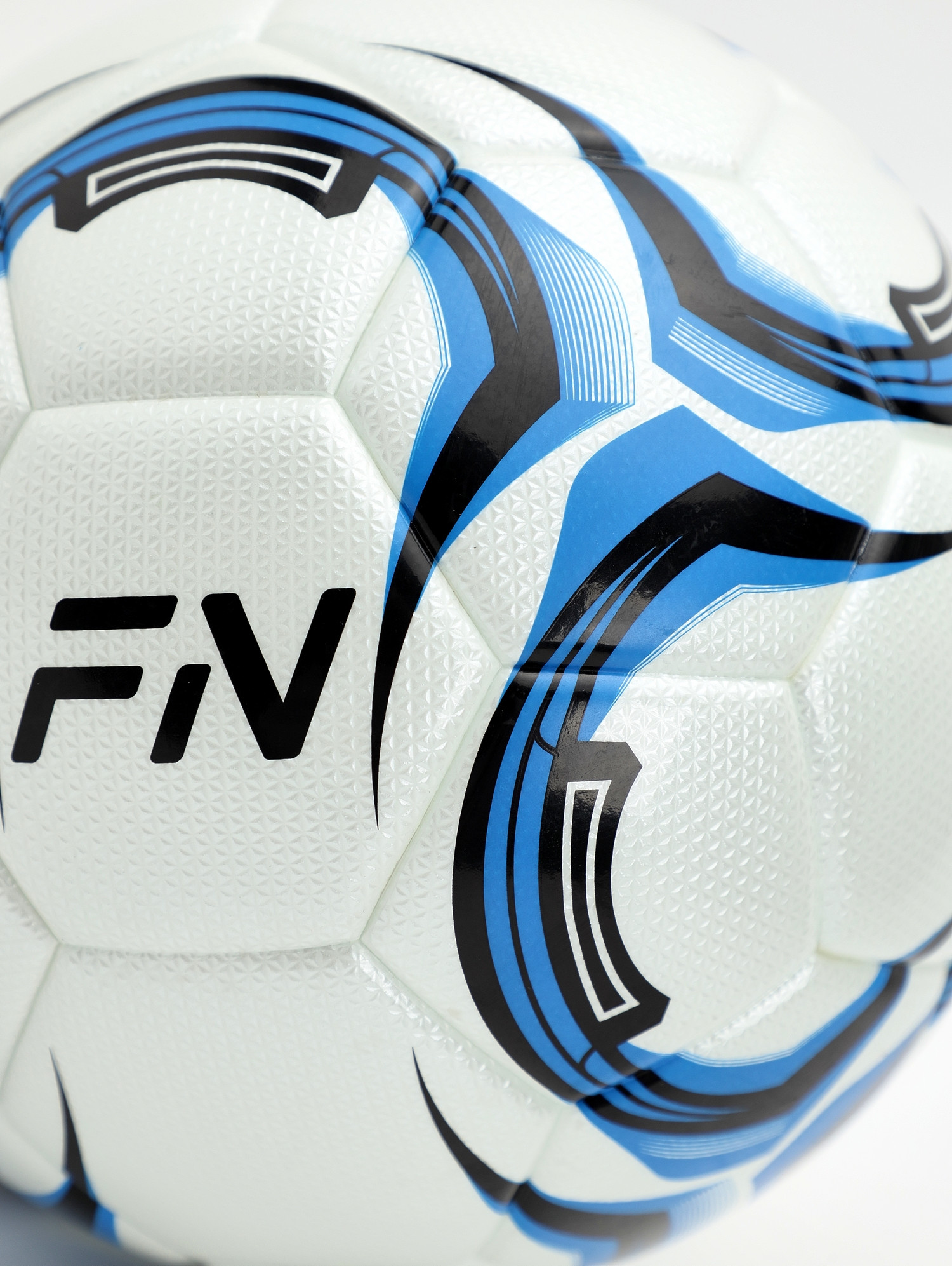 Футбольный мяч FN Soccer Ball / FN6021008-104 (р.5, белый/голубой) — фото 3