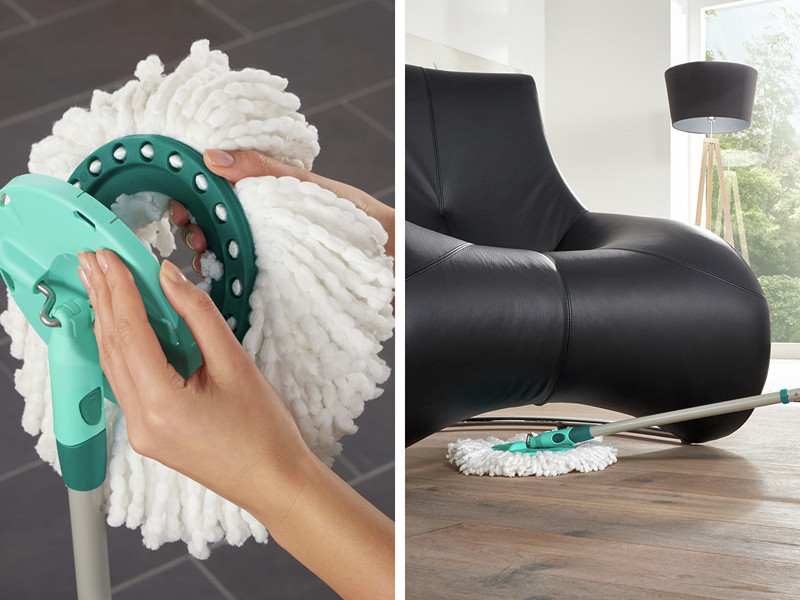 Моп для швабры Leifheit Clean Twist Mop / 52095 — фото 4