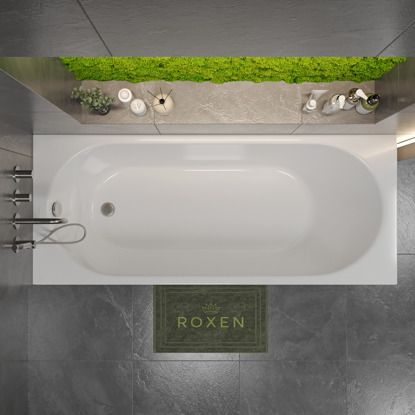Ванна акриловая Roxen Classic 240100-1570 150x70 — фото 5
