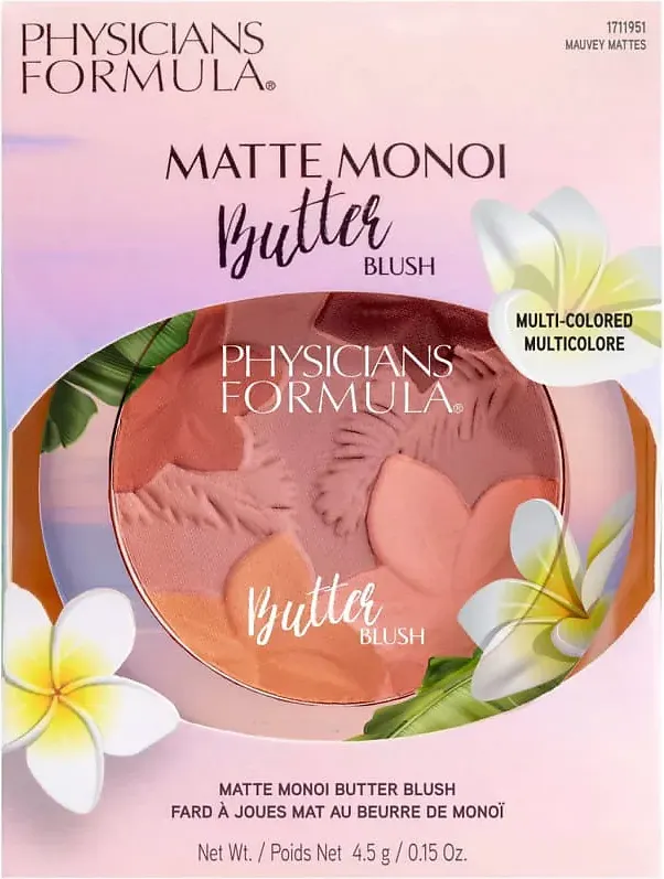 Румяна Physicians Formula Matte Monoi Butter Blush тон лиловый матовый (4.5г) — фото 4