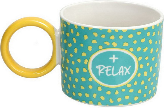 Кружка Andrea Fontebasso Milk & Coffee Glamour Good Vibes Relax / NL6144A3088
