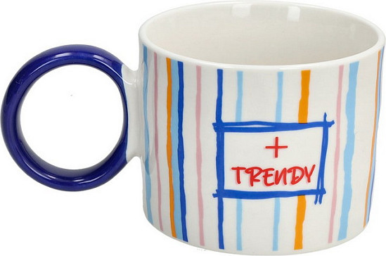 Кружка Andrea Fontebasso Milk & Coffee Glamour Good Vibes Trendy / NL6144C3088