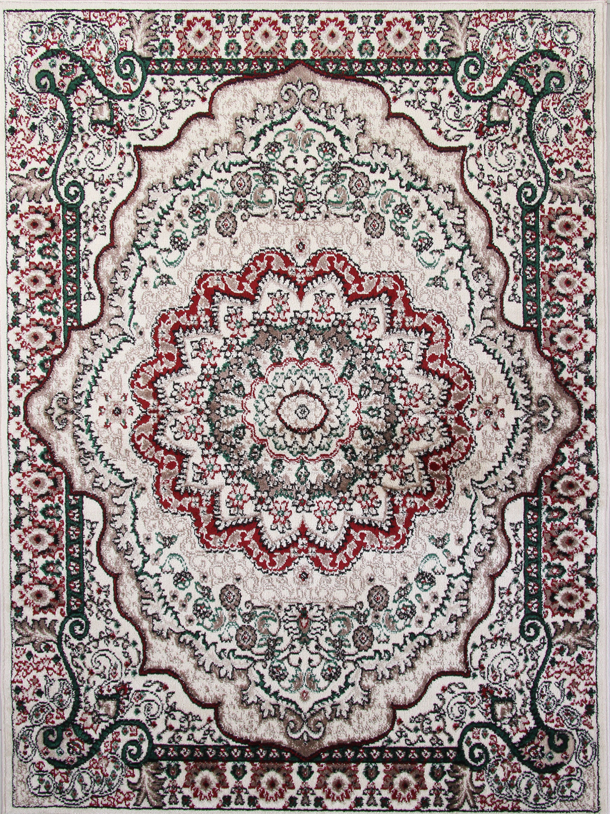 Ковер Merinos Darga F670-STAN-CREAM-RED (2x5)