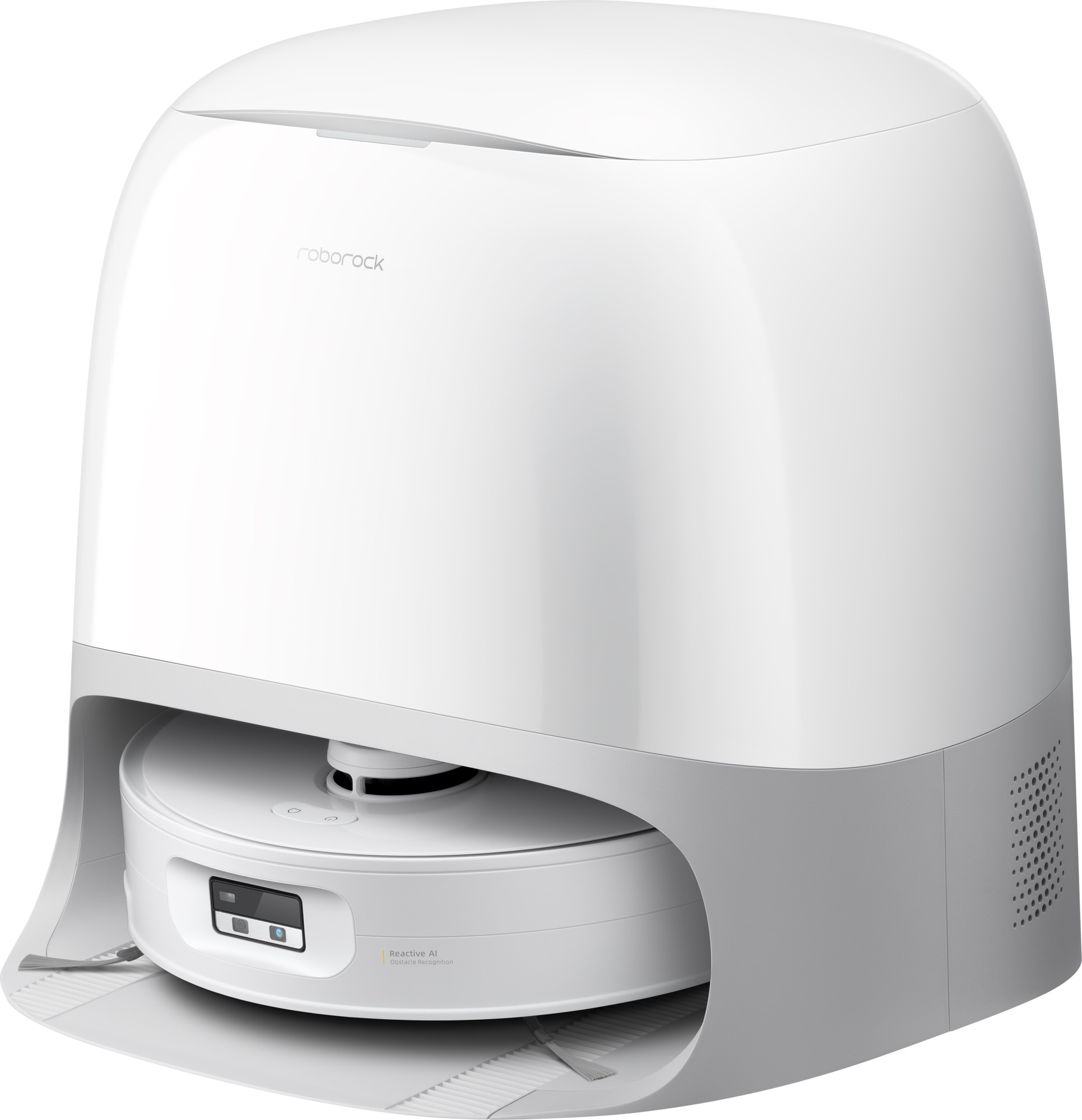 Робот-пылесос Roborock Qrevo Curv 2 Flow RRE0BEL / QC2F02-02 (белый)