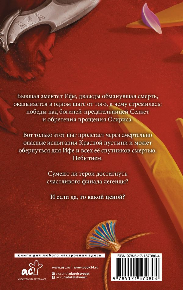 Художественная книга АСТ Скрижаль Исет. Пустыня смерти (Мишина В. 9785171570804) — фото 3