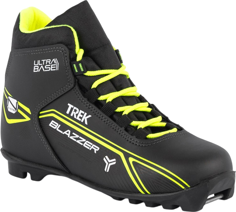 Ботинки для беговых лыж TREK Blazzer1 CM21.5 NNN / 043231 (р-р 34, черный) — фото 2