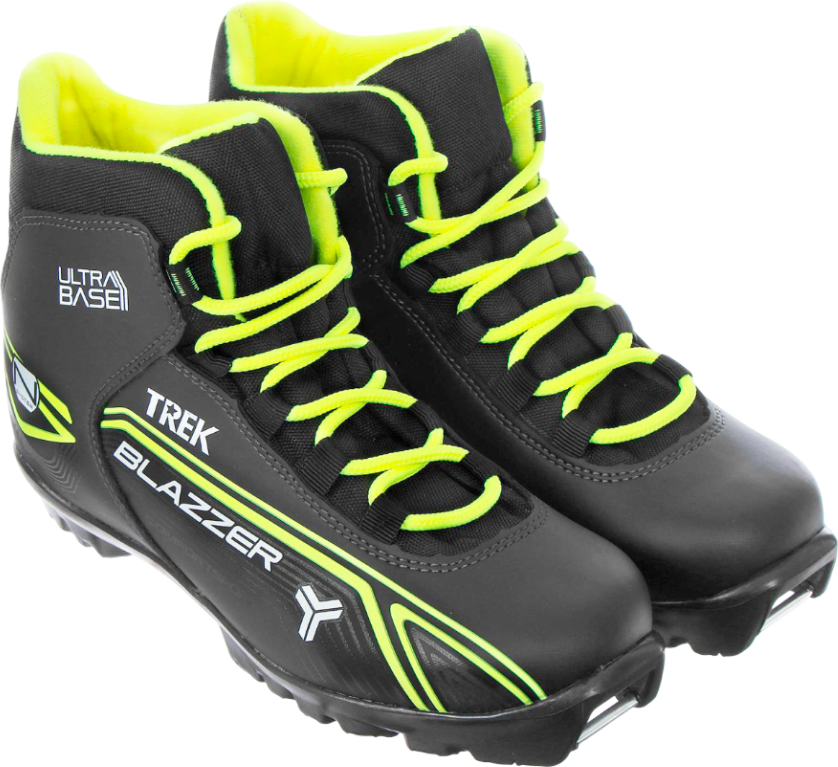 Ботинки для беговых лыж TREK Blazzer1 CM21.5 NNN / 043231 (р-р 34, черный)