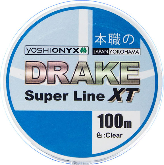 Леска монофильная Yoshi Onyx Drake Superline Xt 0.128mm / 89466 (100м, прозрачный)