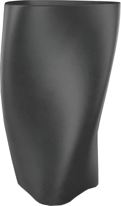 Кашпо БЕРКАНО Twist 90 / 220_002_24V (Black Granite)