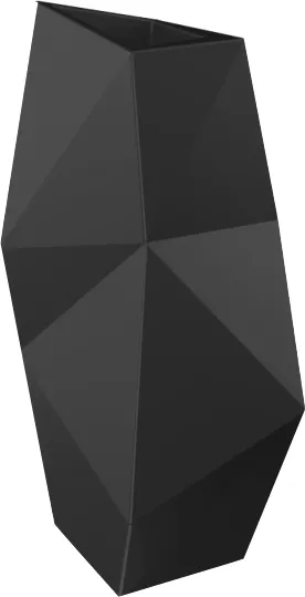 Кашпо БЕРКАНО Quaro L / 220_118_00V (Coal Black)