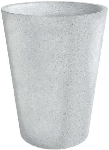 Вазон БЕРКАНО Bloom 67 DB / 220_060_25 (White Granite)