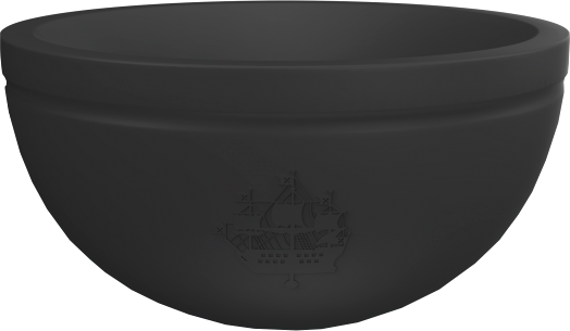 Кашпо БЕРКАНО Суворовская чаша / 220_109_00V (Coal Black)