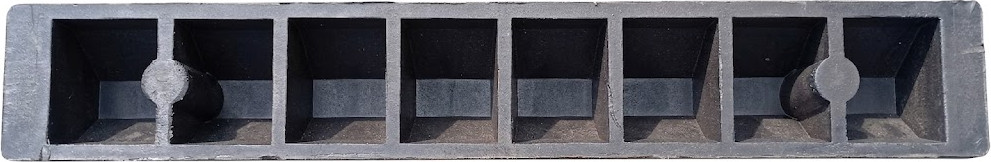 Колесоотбойник PLASTKRAFT Полимерпесчаный КП-1.0-О (12кг) — фото 2