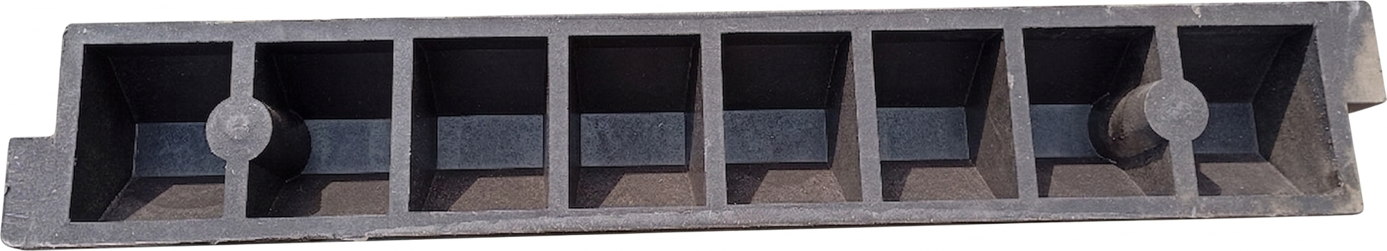 Колесоотбойник PLASTKRAFT Полимерпесчаный КП-1.0-Б (12кг) — фото 2