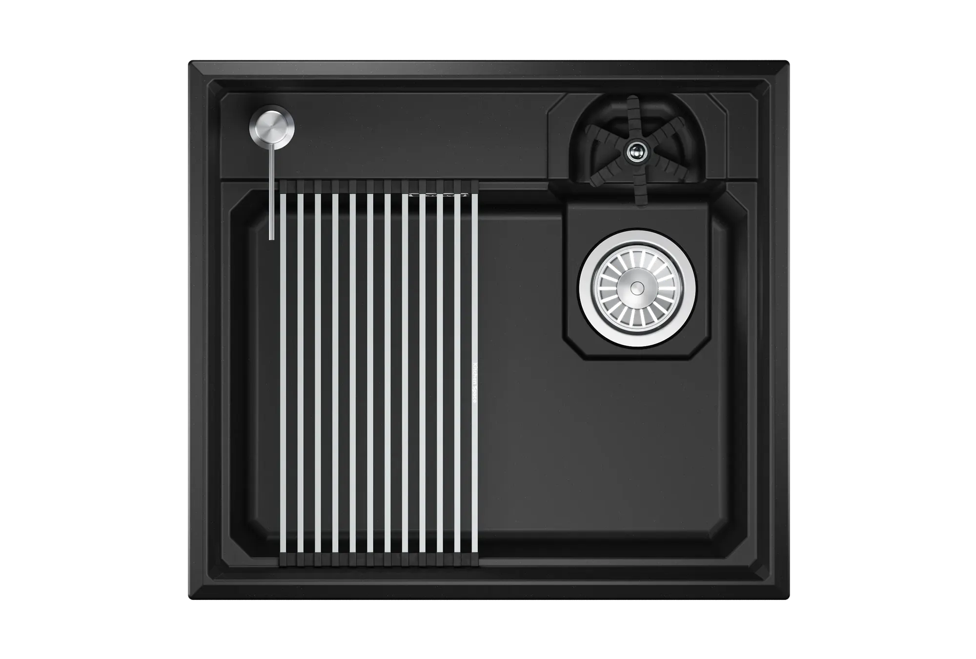 Мойка кухонная GRANULA KS-5807R (шварц)