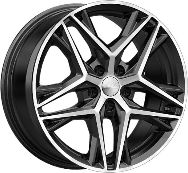 Литой диск SKAD Челси 18x8" 5x112мм DIA 66.6мм ET 38мм Алмаз бархат новый
