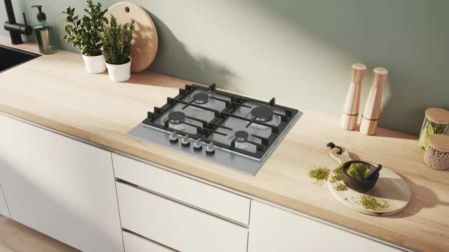 Газовая варочная панель Bosch PCP6A5I90M — фото 4