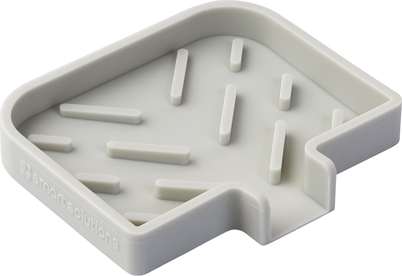 Мыльница Smart Solutions Dry Flex SS0000374 (серый)
